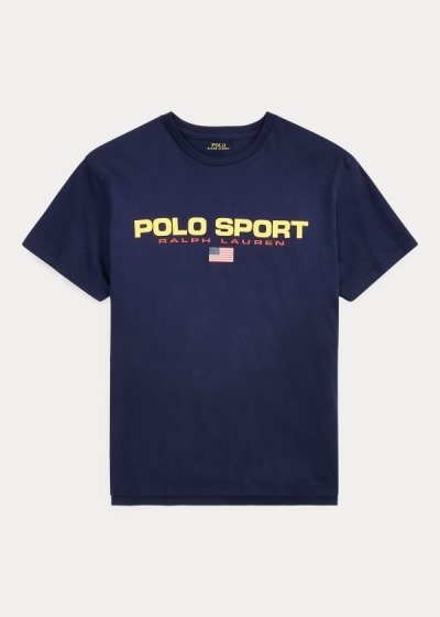 Men's Polo Ralph Lauren Classic Fit Polo Sport T Shirts | 579280ZEX